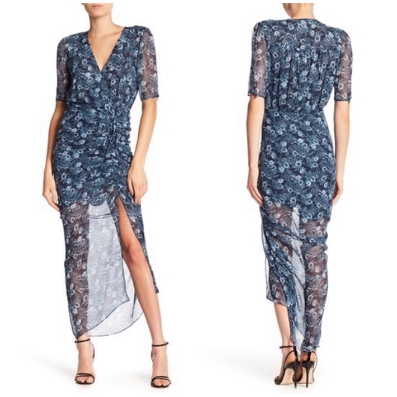 Veronica Beard Dresses & Skirts - Veronica Beard Mariposa  Floral Printed Silk Dress